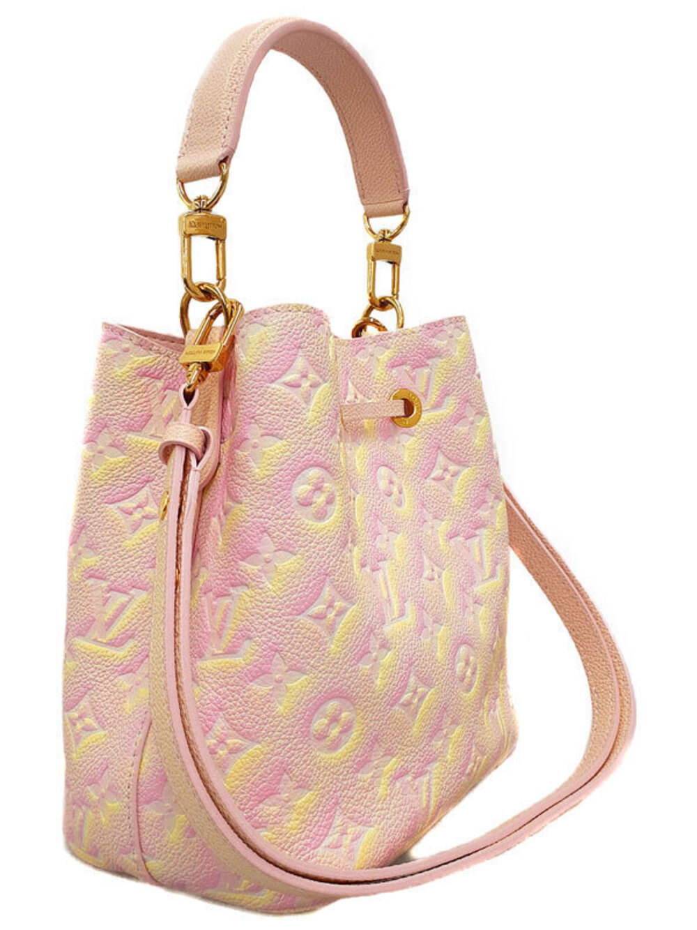 Louis Vuitton Bag Monogram Shoulder Noe Empreinte Neo Brown